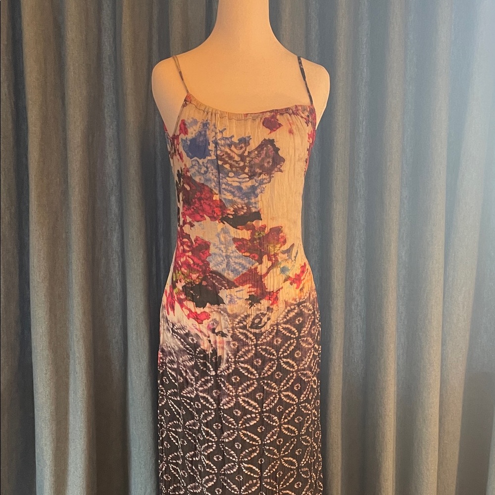 Free People Floral Maxi Dress in Cream, Blue, Pink, Black
